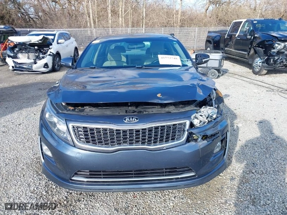 2014 Kia Optima Hybrid LX with VIN KNAGM4AD0E5064574, listed as a IAAI auction lot 41773748 with 250,994 mi miles. Bid and sale history available at carsss.com. Image 12.