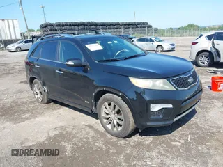 2011 Kia Sorento SX with VIN 5XYKWDA22BG100645, listed as a IAAI auction lot 42537416 with 158,105 mi miles and . Bid and sale history available at DreamBid. Image 1.