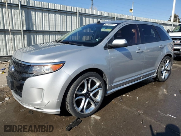 2012 Ford Edge Sport with VIN 2FMDK4AK7CBA72332, listed as a Copart auction lot 43548585 with 174,675 mi miles and Salvage Title. Bid and sale history available at carsss.com. Image 1.