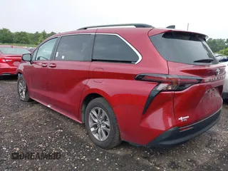 2023 Toyota Sienna XLE with VIN 5TDJSKFC8PS090968, listed as a IAAI auction lot 42736722 with 24,267 mi miles and . Bid and sale history available at DreamBid. Image 3.