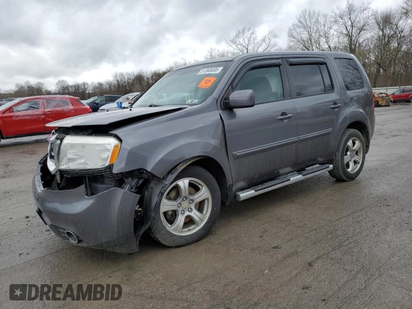 2015 Honda Pilot EX-L with VIN 5FNYF4H59FB014286, listed as a Copart auction lot 51365685 with 183,746 mi miles and Salvage Title. Bid and sale history available at carsss.com. Image 1.