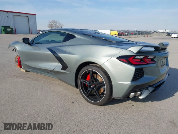2024 Chevrolet Corvette 2LT z VIN 1G1YB2D47R5112325, wystawiony jako IAAI lot #42007944 z przebiegiem 11 725 mil mil oraz . Historia ofert i sprzedaży dostępna na DreamBid. Obrazek 3.