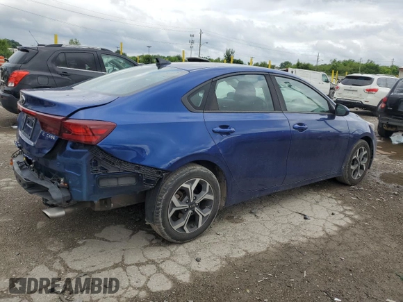 2019 Kia Forte LXS with VIN 3KPF24ADXKE122906, listed as a Copart auction lot 59979755 with 80,567 mi miles and Non repairable. Bid and sale history available at DreamBid. Image 3.
