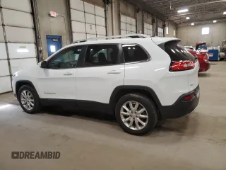 2017 Jeep Cherokee Limited with VIN 1C4PJMDS7HW658860, listed as a Copart auction lot 48559645 with 129,861 mi miles and Salvage Title. Bid and sale history available at carsss.com. Image 2.