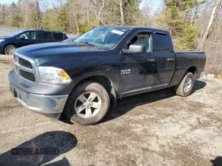 2017 Ram 1500 Tradesman with VIN 1C6RR7FG9HS712217, listed as a Copart auction lot 53157395 with 128,587 mi miles and Salvage title. Bid and sale history available at DreamBid. Image 1.