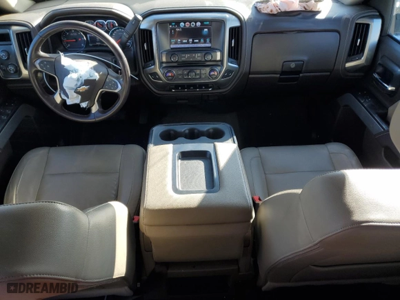 2018 Chevrolet Silverado 1500 LTZ with VIN 1GCVKSECXJZ271417, listed as a Copart auction lot 42434595 with 59,063 mi miles and Salvage Title. Bid and sale history available at carsss.com. Image 8.