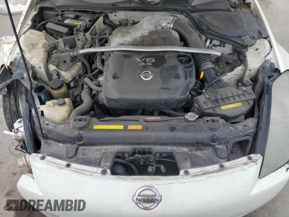 2004 Nissan 350Z Touring with VIN JN1AZ36A74T015842, listed as a Copart auction lot 45526455 with 162,119 mi miles and Salvage Title. Bid and sale history available at carsss.com. Image 11.