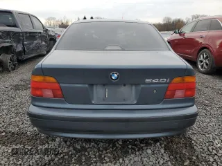 2000 BMW 5 Series 540i with VIN WBADN5342YGC93532, listed as a Copart auction lot 84562924 with 0 mi miles and Salvage Title. Bid and sale history available at carsss.com. Image 6.