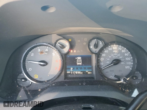 2016 Toyota Tundra 4WD Truck SR with VIN 5TFUM5F19GX067717, listed as a Copart auction lot 47219725 with 117,896 mi miles and Salvage Title. Bid and sale history available at carsss.com. Image 9.