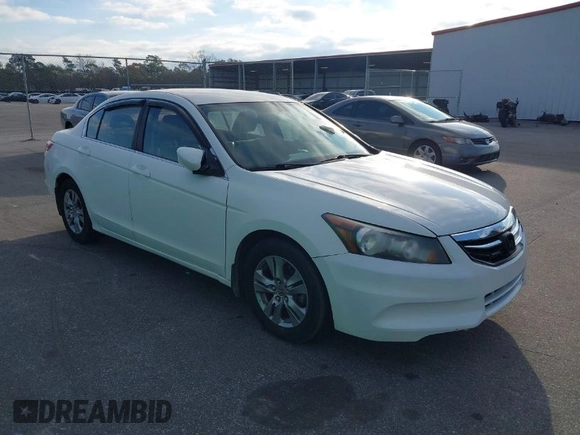 2012 Honda Accord SE z VIN 1HGCP2F63CA017374, wystawiony jako IAAI lot #40875683 z przebiegiem 267 310 mil mil oraz . Historia ofert i sprzedaży dostępna na DreamBid. Obrazek 1.