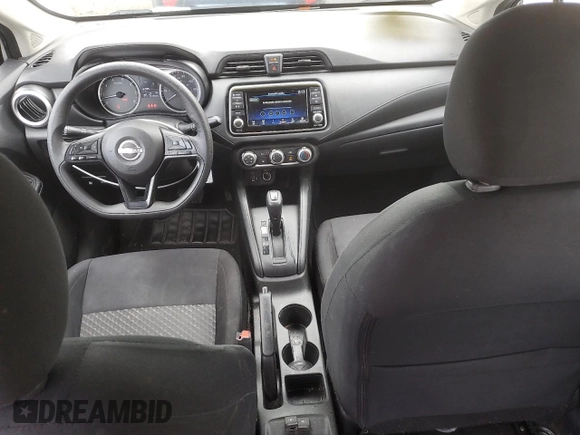 2023 Nissan Versa S with VIN 3N1CN8DV3PL834024, listed as a Copart auction lot 56683345 with 87,658 mi miles and Salvage title. Bid and sale history available at DreamBid. Image 8.