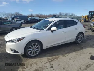 2014 Mazda 3 S Touring with VIN JM1BM1L33E1133538, listed as a Copart auction lot 89395995 with 114,435 mi miles and Salvage Title. Bid and sale history available at carsss.com. Image 1.