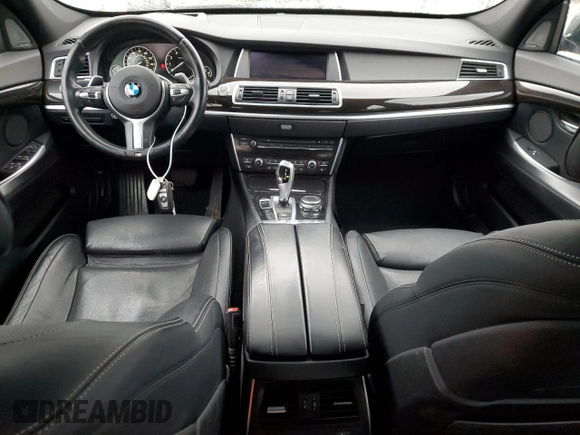 2016 BMW 5 Series GT 535i Gran Turismo xDrive with VIN WBA5M4C55GD186711, listed as a Copart auction lot 47700165 with 195,375 mi miles and Salvage Title. Bid and sale history available at DreamBid. Image 8.