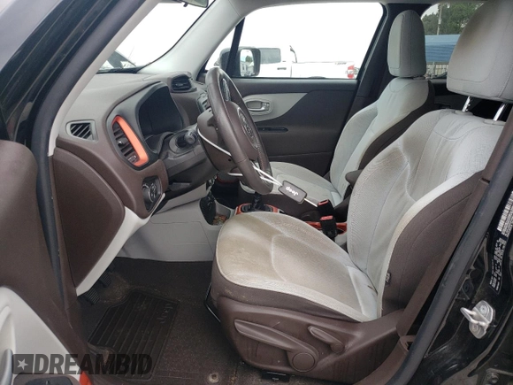 2016 Jeep Renegade Latitude with VIN ZACCJABW2GPC48952, listed as a Copart auction lot 72748224 with 68,722 mi miles and Salvage Title. Bid and sale history available at DreamBid. Image 7.