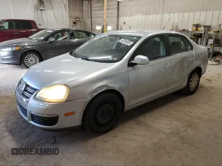 2008 Volkswagen Jetta Sedan S with VIN 3VWJM71K28M198815, listed as a Copart auction lot 48289495 with 190,540 mi miles and Salvage Title. Bid and sale history available at carsss.com. Image 1.