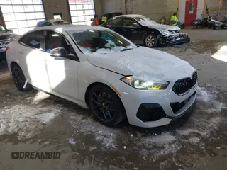 2021 BMW 2 Series M235i xDrive with VIN WBA13AL06M7H07677, listed as a IAAI auction lot 41384446 with 38,546 mi miles and . Bid and sale history available at DreamBid. Image 1.