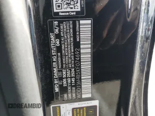 2019 Mercedes-Benz E-Class E 450 with VIN WDD1J6HB5KF074692, listed as a Copart auction lot 82449234 with 0 mi miles and Salvage Title. Bid and sale history available at carsss.com. Image 14.