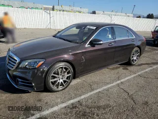 2020 Mercedes-Benz S-Class S 560 with VIN WDDUG8DB3LA522861, listed as a Copart auction lot 79997114 with 18,358 mi miles and Salvage Title. Bid and sale history available at carsss.com. Image 1.