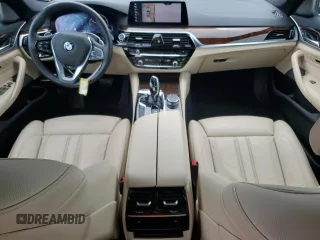 2019 BMW 5 Series 540i xDrive with VIN WBAJE7C55KWW20474, listed as a Copart auction lot 55219625 with 40,095 mi miles and Salvage title. Bid and sale history available at DreamBid. Image 8.