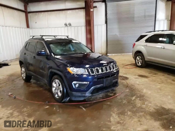 2018 Jeep Compass Altitude with VIN 3C4NJDBB8JT162164, listed as a Copart auction lot 53934845 with 104,770 mi miles and Clean title. Bid and sale history available at DreamBid. Image 14.