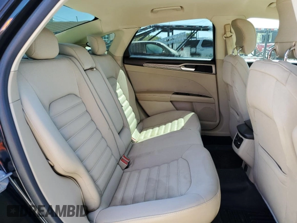 2014 Ford Fusion SE with VIN 3FA6P0H76ER115187, listed as a Copart auction lot 57703364 with 121,675 mi miles and Salvage Title. Bid and sale history available at DreamBid. Image 10.