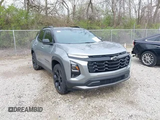 2025 Chevrolet Equinox FWD LT with VIN 3GNAXHEG4SL103858, listed as a IAAI auction lot 42014156 with 4,156 mi miles and . Bid and sale history available at DreamBid. Image 1.