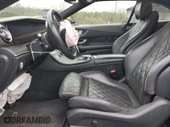2018 Mercedes-Benz E-Class E 400 with VIN WDD1K6GB3JF062148, listed as a Copart auction lot 45142765 with 158,957 mi miles and Salvage Title. Bid and sale history available at carsss.com. Image 7.