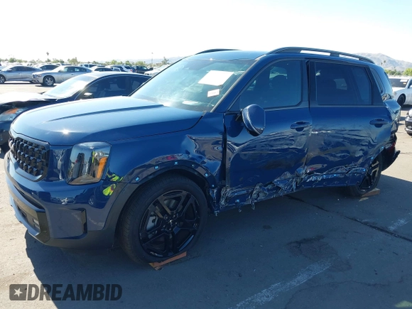 2024 Kia Telluride SX Prestige X-Pro with VIN 5XYP5DGC9RG552885, listed as a IAAI auction lot 42554187 with 10,482 mi miles and . Bid and sale history available at DreamBid. Image 17.