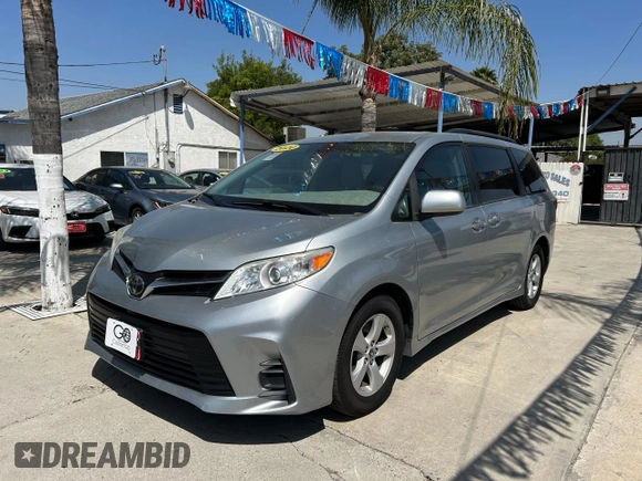 2020 Toyota Sienna LE Auto Access Seat with VIN 5TDKZ3DC8LS064793, listed as a Copart auction lot 54388755 with 62,381 mi miles and Salvage Title. Bid and sale history available at carsss.com. Image 2.