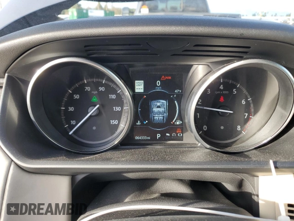 2017 Land Rover Discovery HSE with VIN SALRRBBV3HA024471, listed as a Copart auction lot 44960054 with 64,333 mi miles. Bid and sale history available at carsss.com. Image 9.