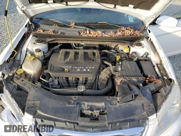 2012 Chrysler 200 LX with VIN 1C3CCBAB1CN117579, listed as a Copart auction lot 81305264 with 224,598 mi miles and Salvage Title. Bid and sale history available at DreamBid. Image 12.