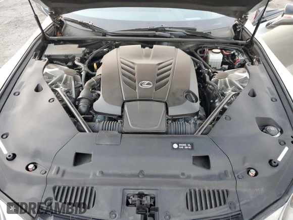 2019 Lexus LC 500h z VIN JTHHP5AY7KA006440, wystawiony jako Copart lot #83810454 z przebiegiem 45 717 mil mil oraz Szkody całkowita. Historia ofert i sprzedaży dostępna na DreamBid. Obrazek 11.
