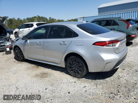 2021 Toyota Corolla LE with VIN JTDEPMAE4MJ134786, listed as a Copart auction lot 50450635 with 79,015 mi miles and Clean Title. Bid and sale history available at carsss.com. Image 2.