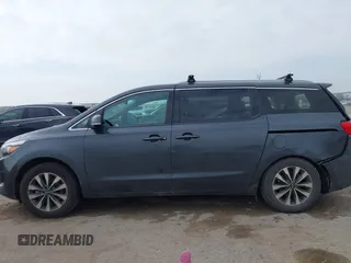 2015 Kia Sedona EX with VIN KNDMC5C10F6081596, listed as a IAAI auction lot 41508912 with 120,845 mi miles. Bid and sale history available at carsss.com. Image 14.