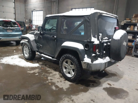 2017 Jeep Wrangler Sport with VIN 1C4AJWAG7HL606695, listed as a IAAI auction lot 41520359 with 112,926 mi miles and . Bid and sale history available at DreamBid. Image 3.