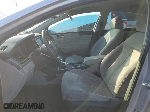 2018 Hyundai Sonata Sport Plus with VIN 5NPE34AF9JH629526, listed as a Copart auction lot 58087274 with 92,493 mi miles and Salvage Title. Bid and sale history available at DreamBid. Image 7.
