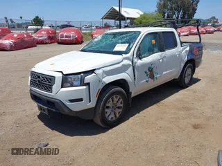 2022 Nissan Frontier SV with VIN 1N6ED1EJ1NN645801, listed as a IAAI auction lot 42539585 with Not provided miles and . Bid and sale history available at DreamBid. Image 2.