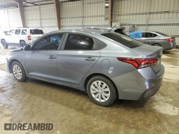 2020 Hyundai Accent SE with VIN 3KPC24A61LE098596, listed as a Copart auction lot 54444575 with 56,809 mi miles and Clean Title. Bid and sale history available at carsss.com. Image 2.