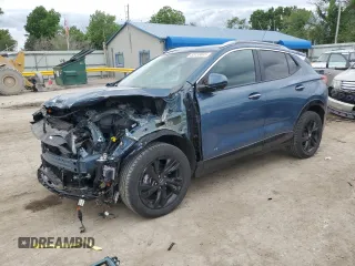 2025 Buick Encore GX Sport Touring with VIN KL4AMESL0SB002247, listed as a Copart auction lot 55733835 with 11,250 mi miles and Salvage title. Bid and sale history available at DreamBid. Image 1.