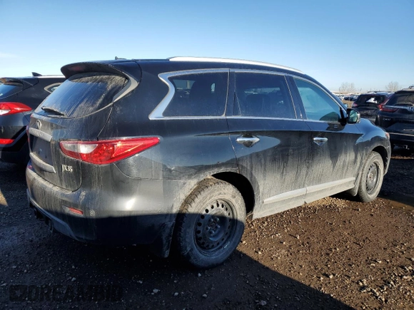 2013 Infiniti JX35 with VIN 5N1AL0MM3DC304657, listed as a Copart auction lot 76628754 with 212,965 mi miles and Clean Title. Bid and sale history available at carsss.com. Image 3.