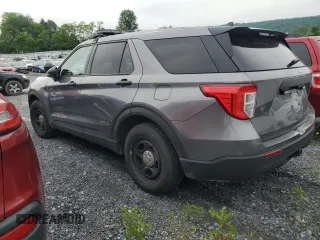 2023 Ford Police Interceptor Utility z VIN 1FM5K8AB9PGA17813, wystawiony jako Copart lot #58211995 z przebiegiem 2 753 mil mil oraz Szkoda całkowita • Salvage title. Historia ofert i sprzedaży dostępna na DreamBid. Obrazek 2.
