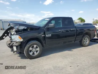 2017 Ram 1500 Express with VIN 1C6RR7FT7HS531534, listed as a Copart auction lot 58506905 with 60,691 mi miles and Salvage title. Bid and sale history available at DreamBid. Image 1.