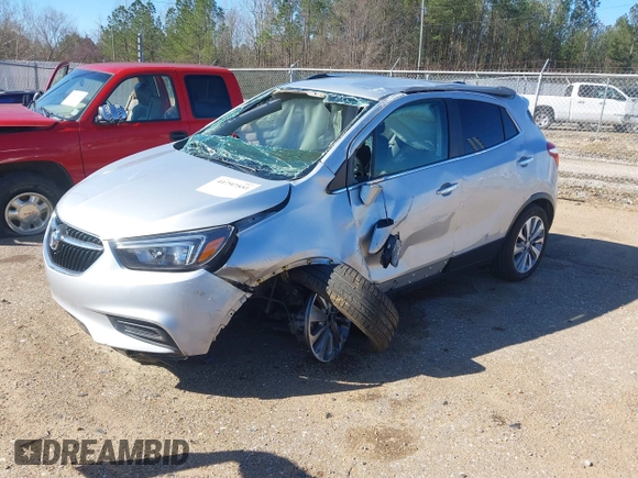 2019 Buick Encore Preferred with VIN KL4CJASB1KB878570, listed as a IAAI auction lot 41797551 with 82,160 mi miles and . Bid and sale history available at carsss.com. Image 18.