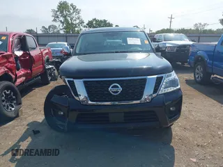 2020 Nissan Armada SL with VIN JN8AY2NC4L9621029, listed as a IAAI auction lot 40178692 with 80,867 mi miles. Bid and sale history available at carsss.com. Image 13.