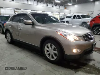 2010 Infiniti EX Journey with VIN JN1AJ0HR4AM757307, listed as a Copart auction lot 44401685 with 67,779 mi miles and Salvage Title. Bid and sale history available at DreamBid. Image 4.