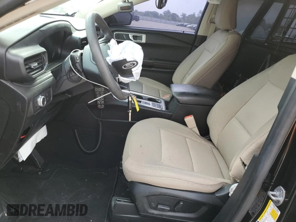 2022 Ford Explorer with VIN 1FMSK7BH1NGB78850, listed as a Copart auction lot 51207344 with 7,027 mi miles and Salvage title. Bid and sale history available at DreamBid. Image 7.