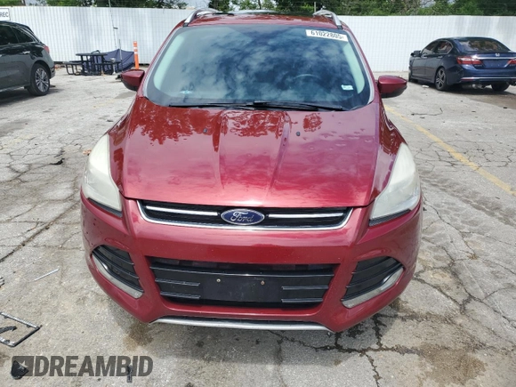 2016 Ford Escape Titanium с VIN 1FMCU9J95GUC62551, выставлен на аукционе Copart как лот 61022805 с пробегом 196 197 миль миль и Списание • Salvage title. История ставок и продаж доступна на DreamBid. Изображение 5.
