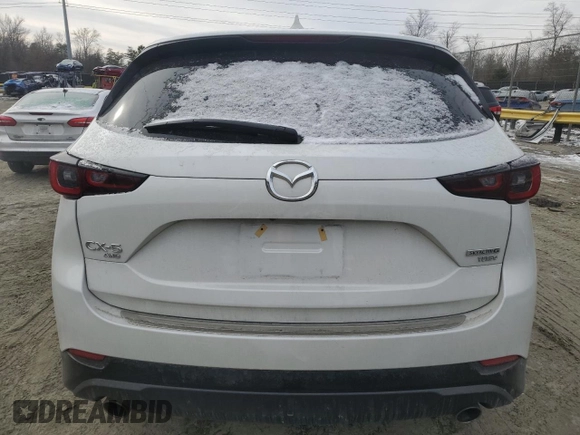 2024 Mazda CX-5 2.5 Carbon Turbo with VIN JM3KFBAY7R0405607, listed as a Copart auction lot 42331165 with 9,207 mi miles and Salvage Title. Bid and sale history available at carsss.com. Image 6.
