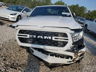 2023 Ram 1500 Big Horn with VIN 1C6SRFBTXPN554661, listed as a Copart auction lot 62557274 with 19,560 mi miles and Salvage Title. Bid and sale history available at carsss.com. Image 5.