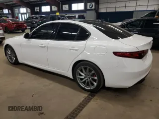 2022 Alfa Romeo Giulia with VIN ZARFAMAN3N7653046, listed as a Copart auction lot 88472385 with 28,409 mi miles and Clean title. Bid and sale history available at DreamBid. Image 2.